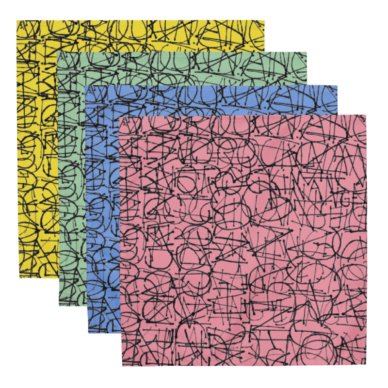 No Rockin' Angel Napkins (in colors) product image (1)