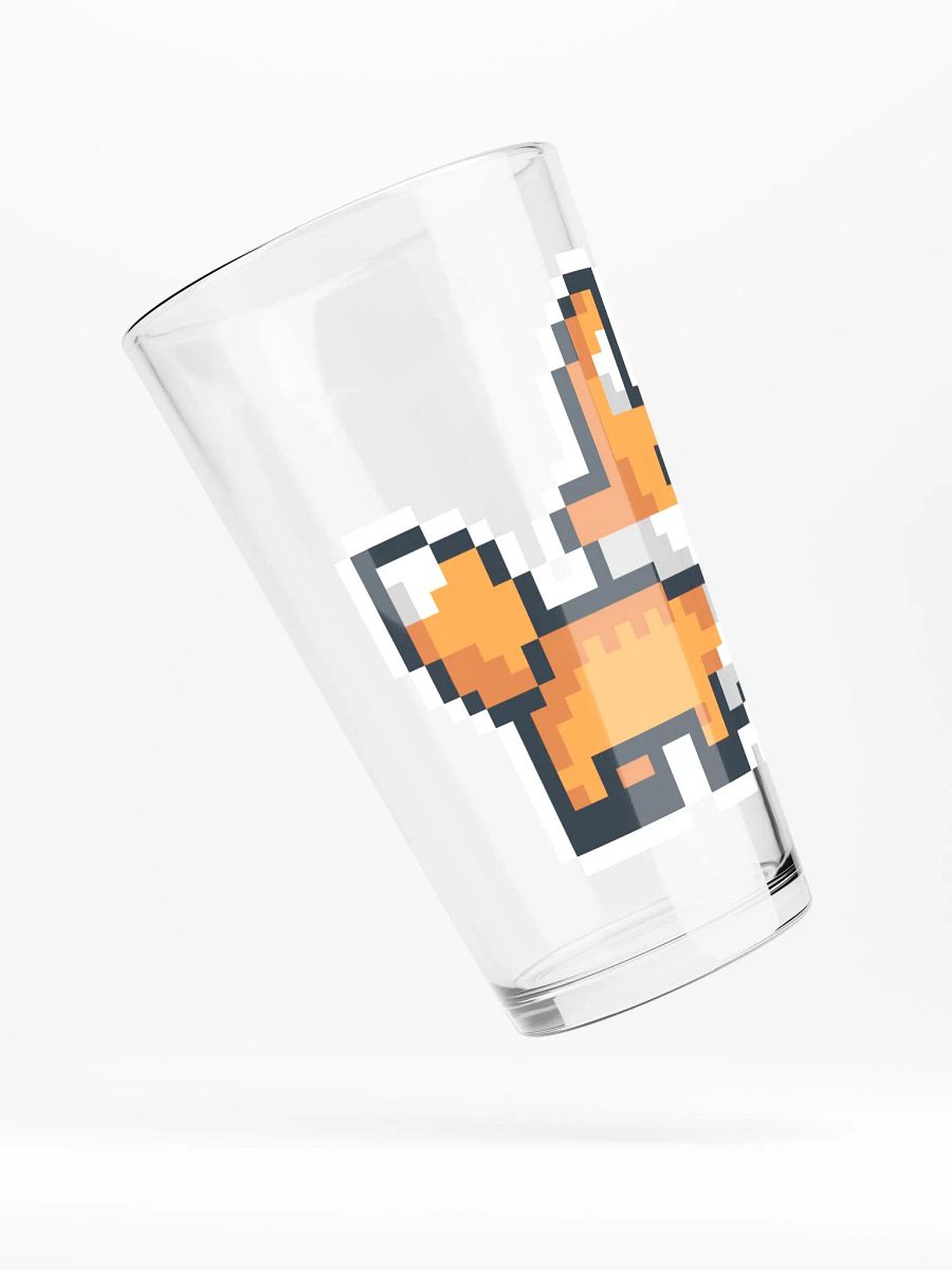 Foxy Pixel Shaker Pint Glass product image (4)