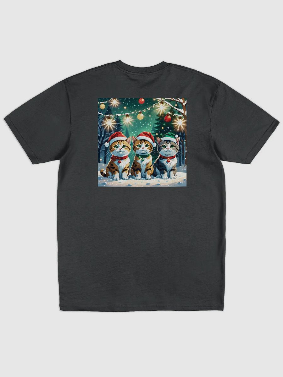 Santa Paws Festive Feline Trio Tee product image (2)
