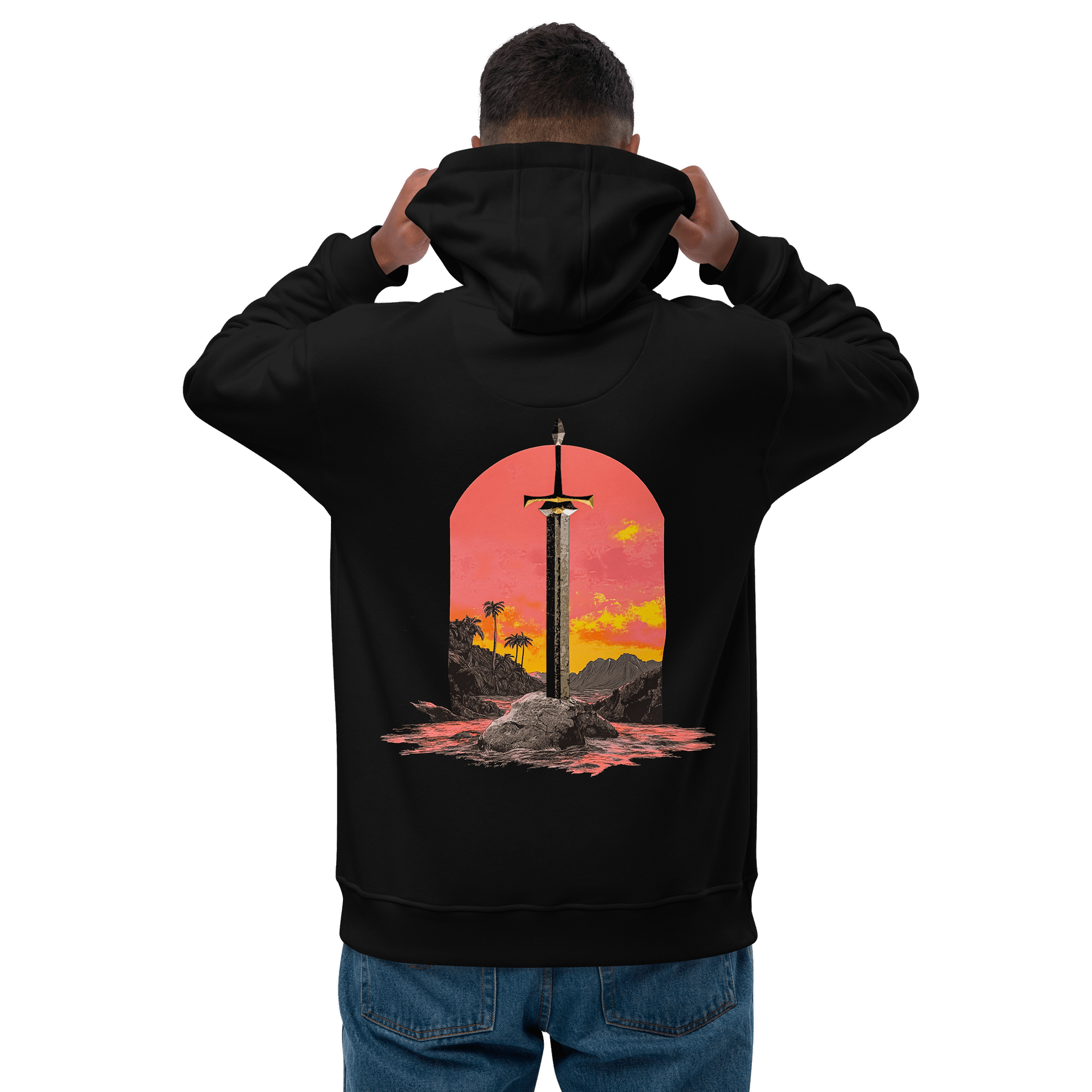 Sword in the Soapstone Eco Hoodie product image (1)