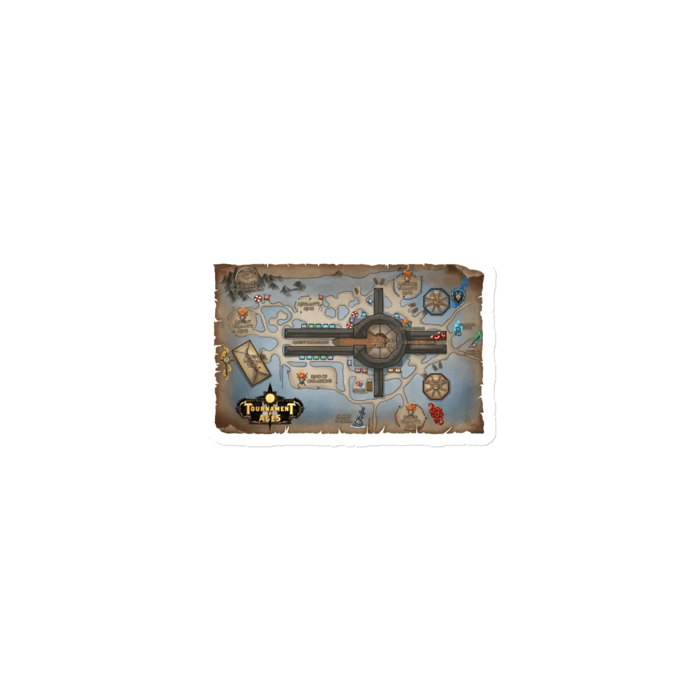 Tournament of Ages - Fairegrounds Map - Magnet product image (1)