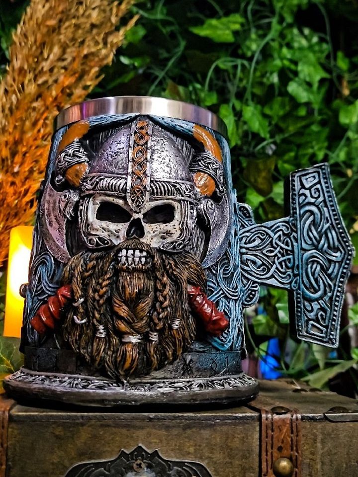 The Armored Kingdom Skullhelm Norse Mug product image (1)
