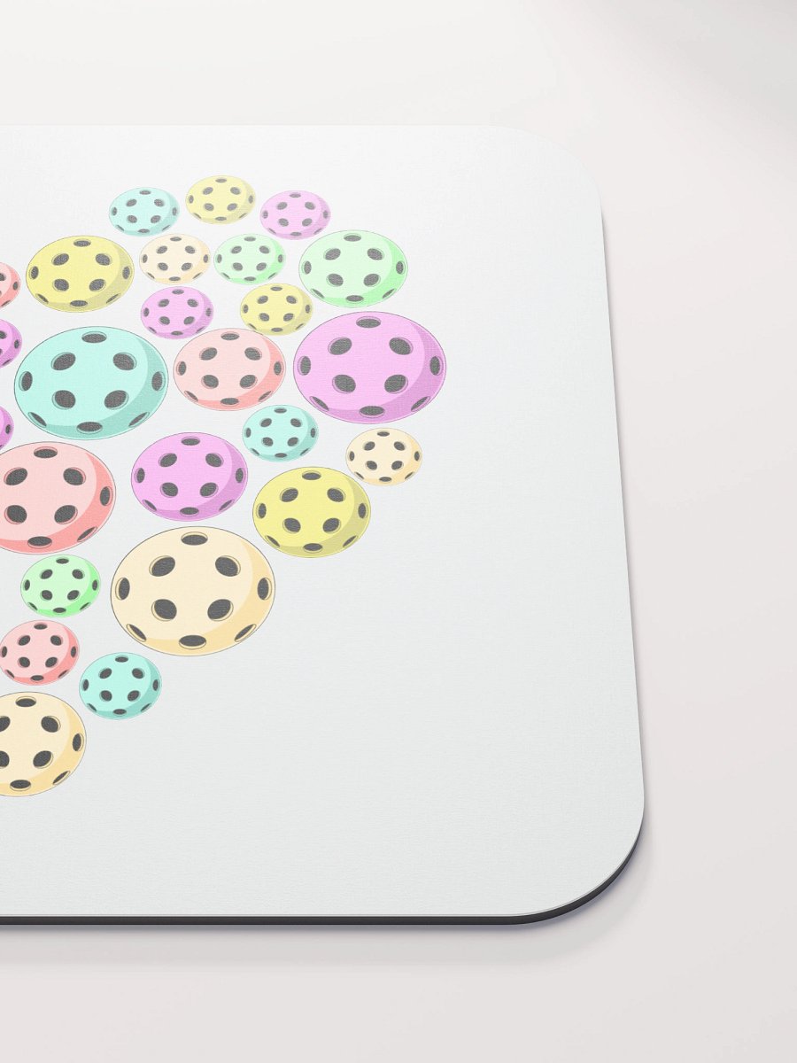 Heart Pickleball Colored Mouse Pad product image (5)