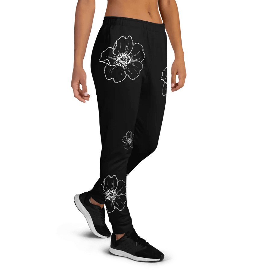Floral Noir Women's Jogger Set product image (4)