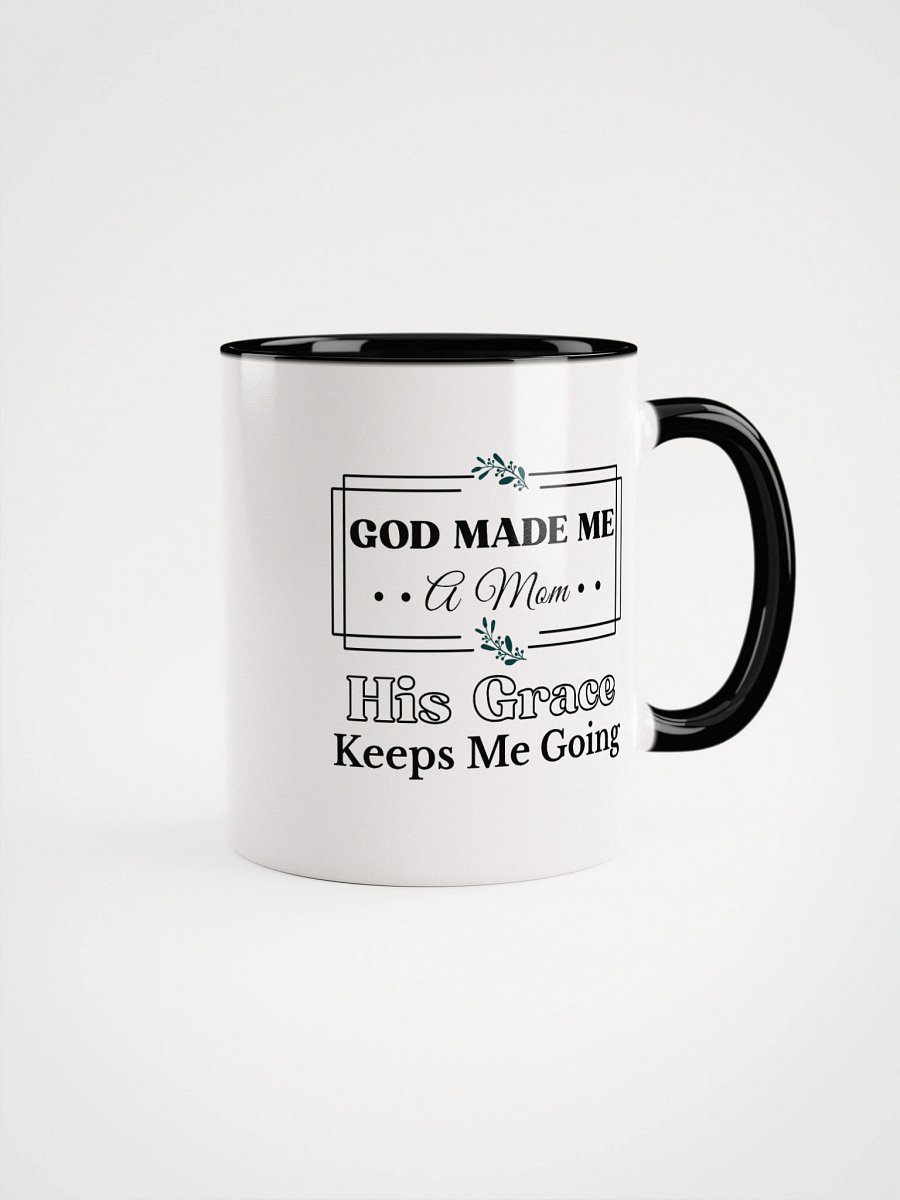 God Made Me a Mom, Ceramic Mug. product image (1)