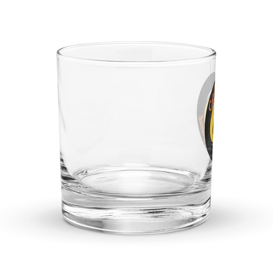 Channel Logo Rocks Glass product image (3)