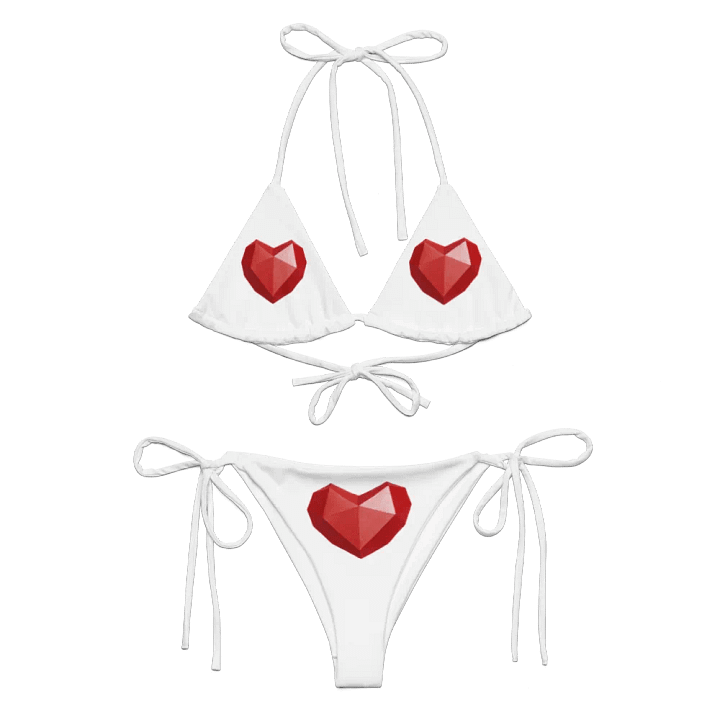 Gem Hearts Black Space Bikini Set product image (1)