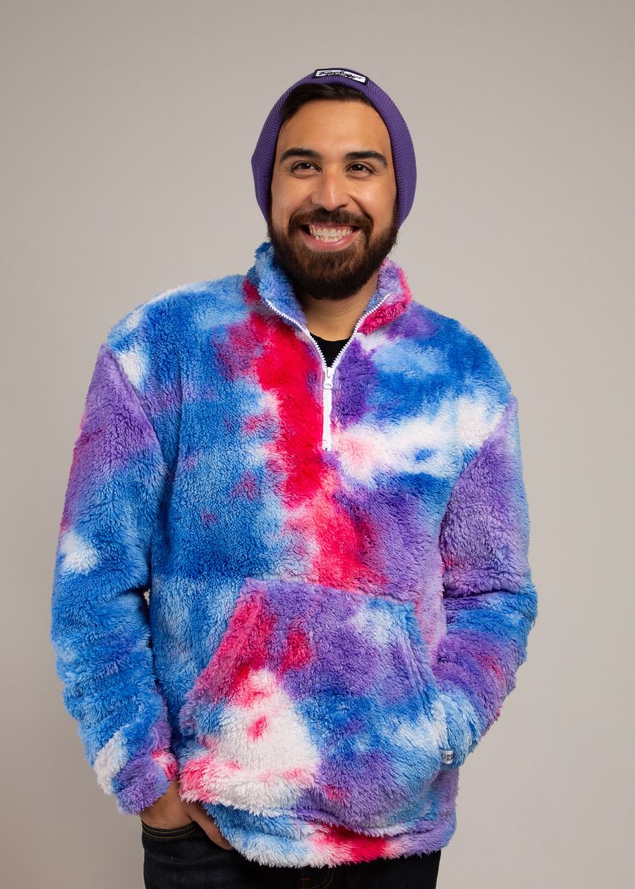 Keep Going Tie Dye Fleece - Quarter Zip product image (6)