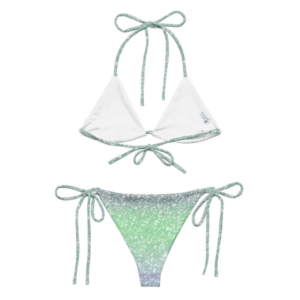 Glitter Unicorn Texture Design String Bikini (3) product image (2)