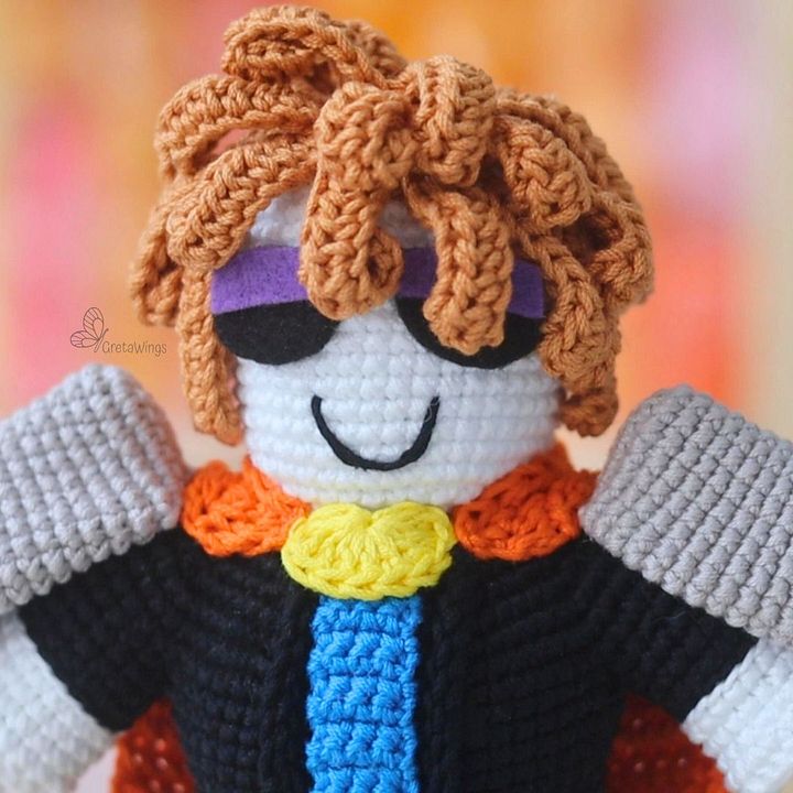 Crochet Gamer Avatar - Roblox Amigurumi Pattern (digital download) product image (2)