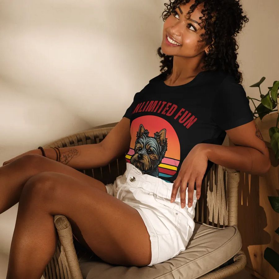 Sunset Terrier Women's Eco Tee product image (8)