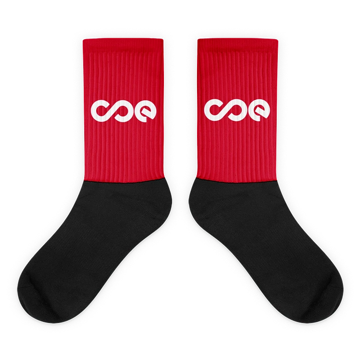 NEW COE SOCKS RED product image (1)