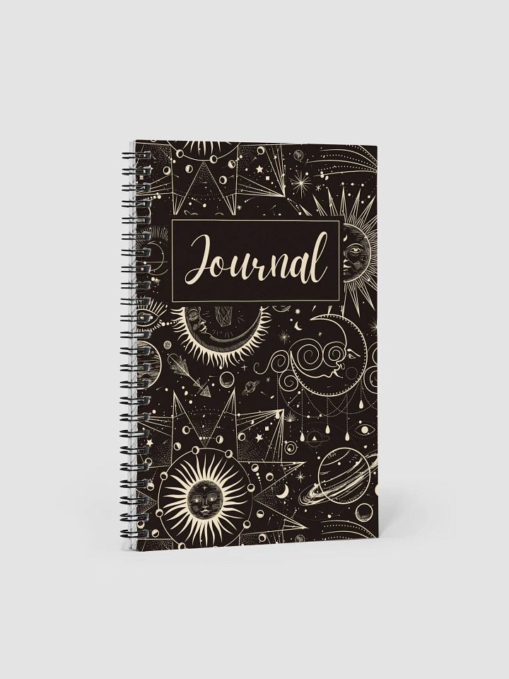 Celestial Faces Spiral Notebook product image (1)