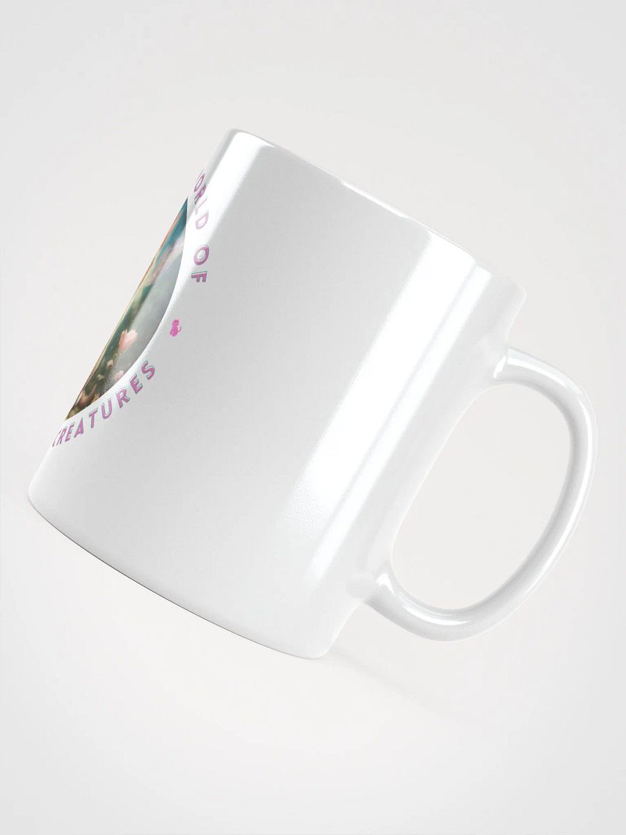 I Live in a World Fantastical Creatures Kitten Mug product image (7)