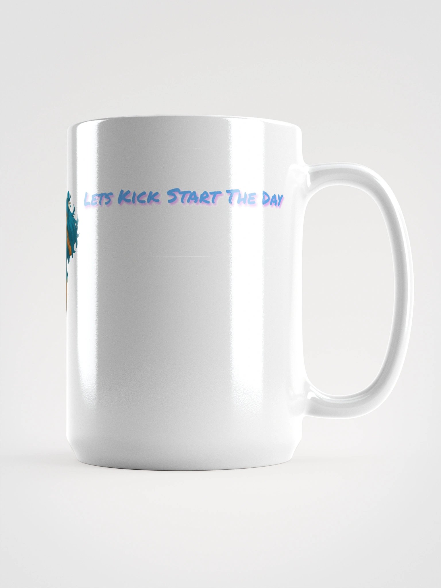 Bunny Kick Blue Mug product image (1)