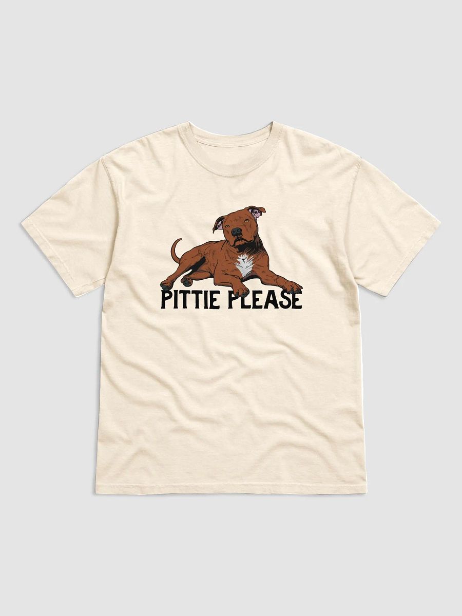 Pittie Please T-Shirt of a Pitbull | Funny T-Shirt for Pittie, Staffordshire, and Bully Owners product image (29)