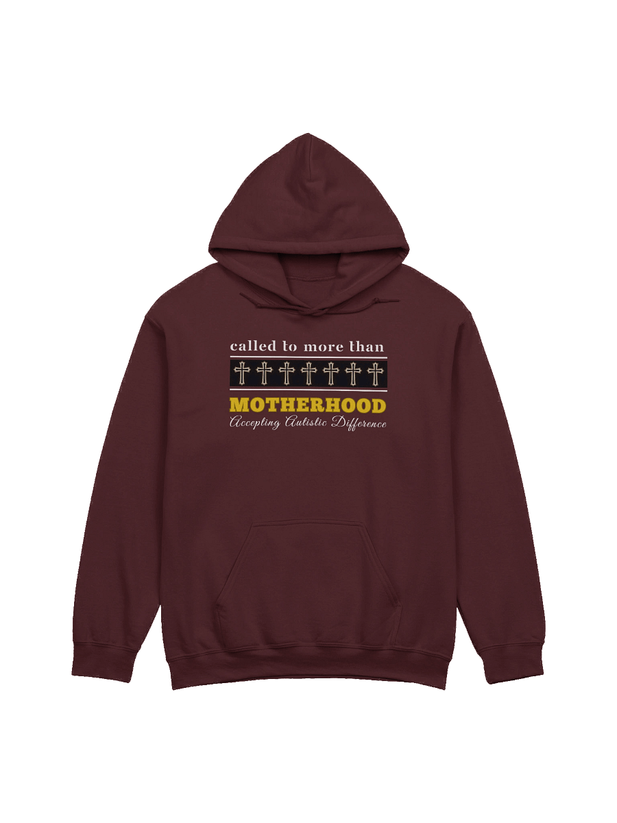 Called To More Than Motherhood Gildan Hoodie | Christian Faith | Autism Awareness | Gift to Mom product image (1)