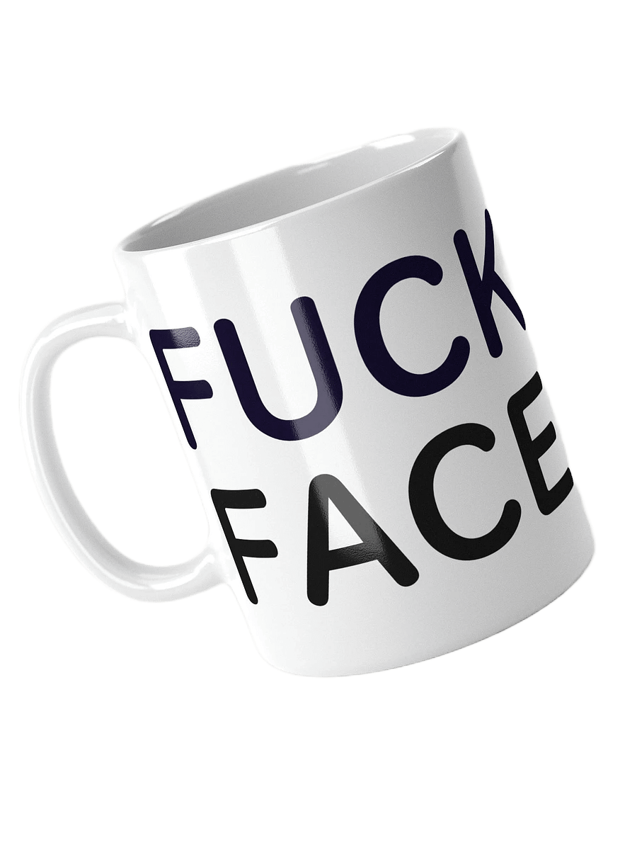 FUCKFACE Mug - Real Edition, All-white product image (1)