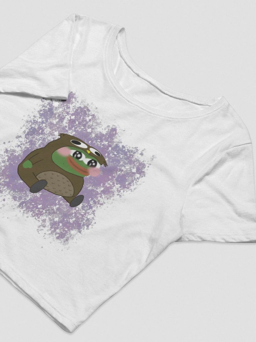 Peepo Sittin' (Crop, White) product image (3)