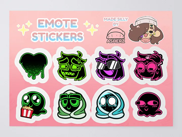 The Emote Sticker Pack Vol. 2 product image (2)