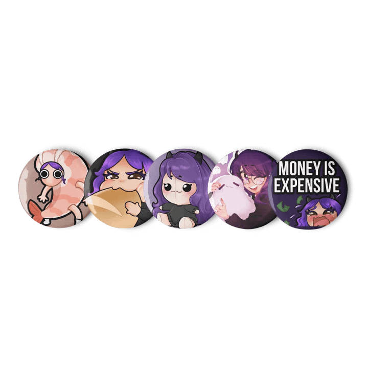 SailorSugarPlum Pin Buttons product image (2)