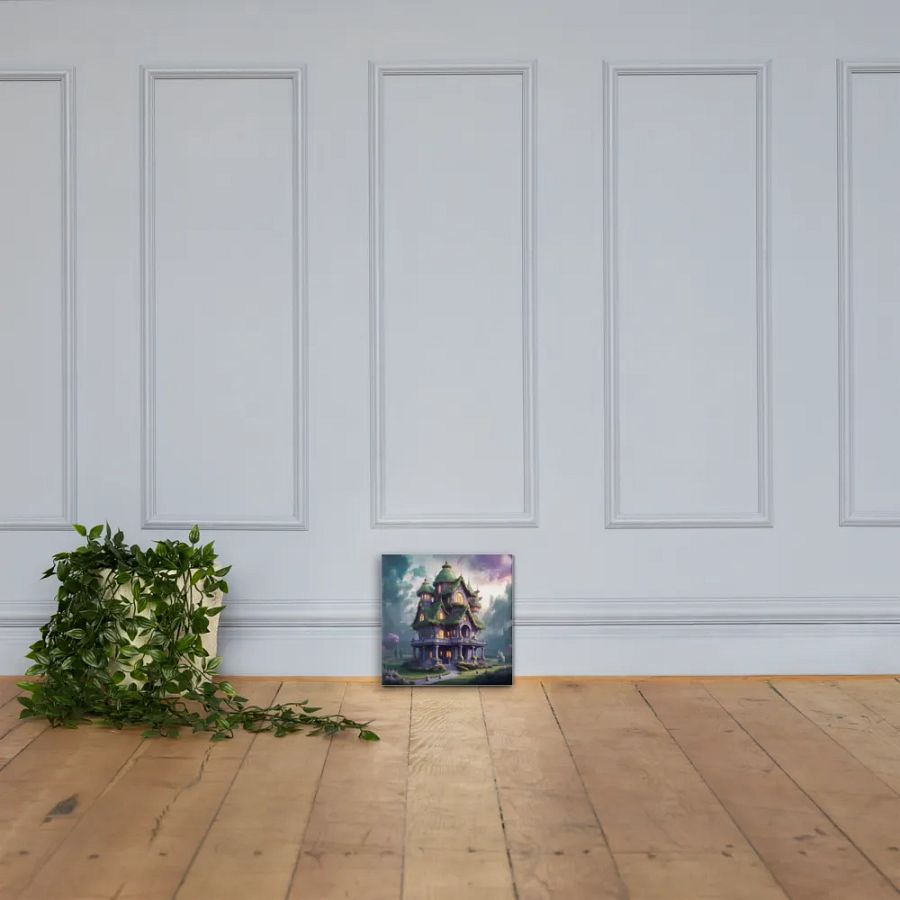 Watercolour Fairy House Art - v6 product image (4)
