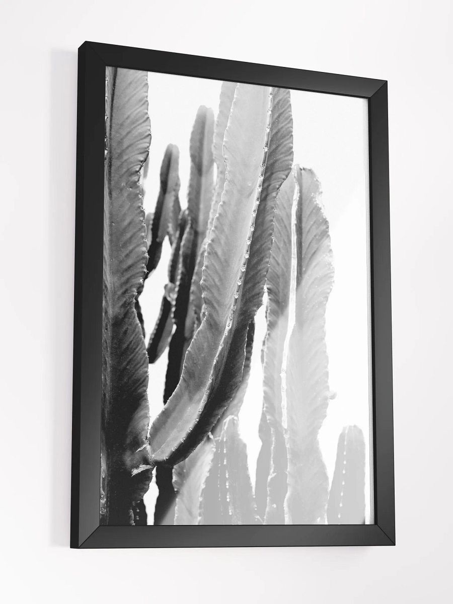 Desert Vertebrae Poster – Abstract Desert-Inspired Art | Earthy Minimalist Wall Décor | Unique Framed Print for Modern Spaces product image (3)