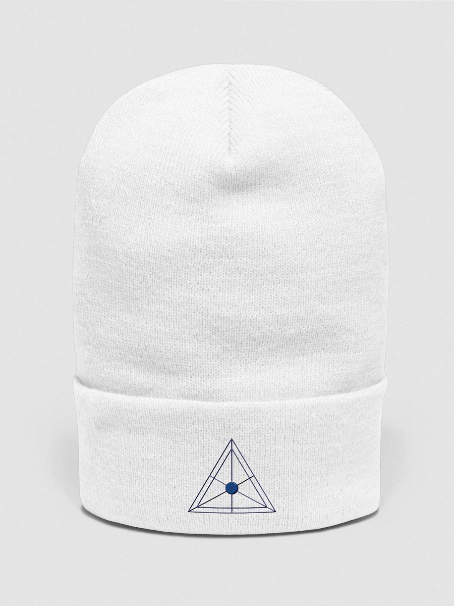 white and cozy beanie product image (3)