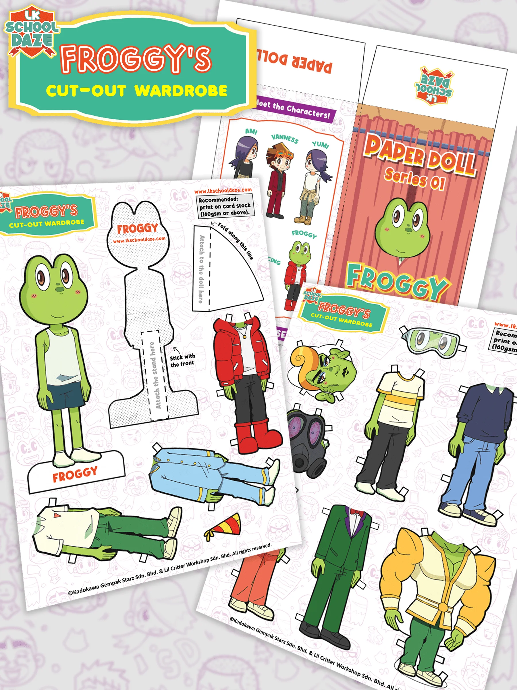 Paper Doll Froggy product image (2)