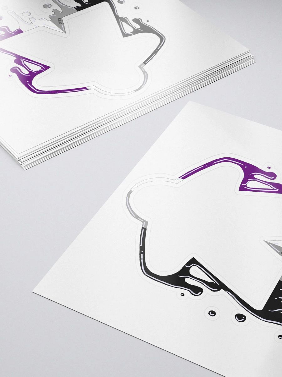 Drippy Ace Pride Meeple Sticker product image (5)
