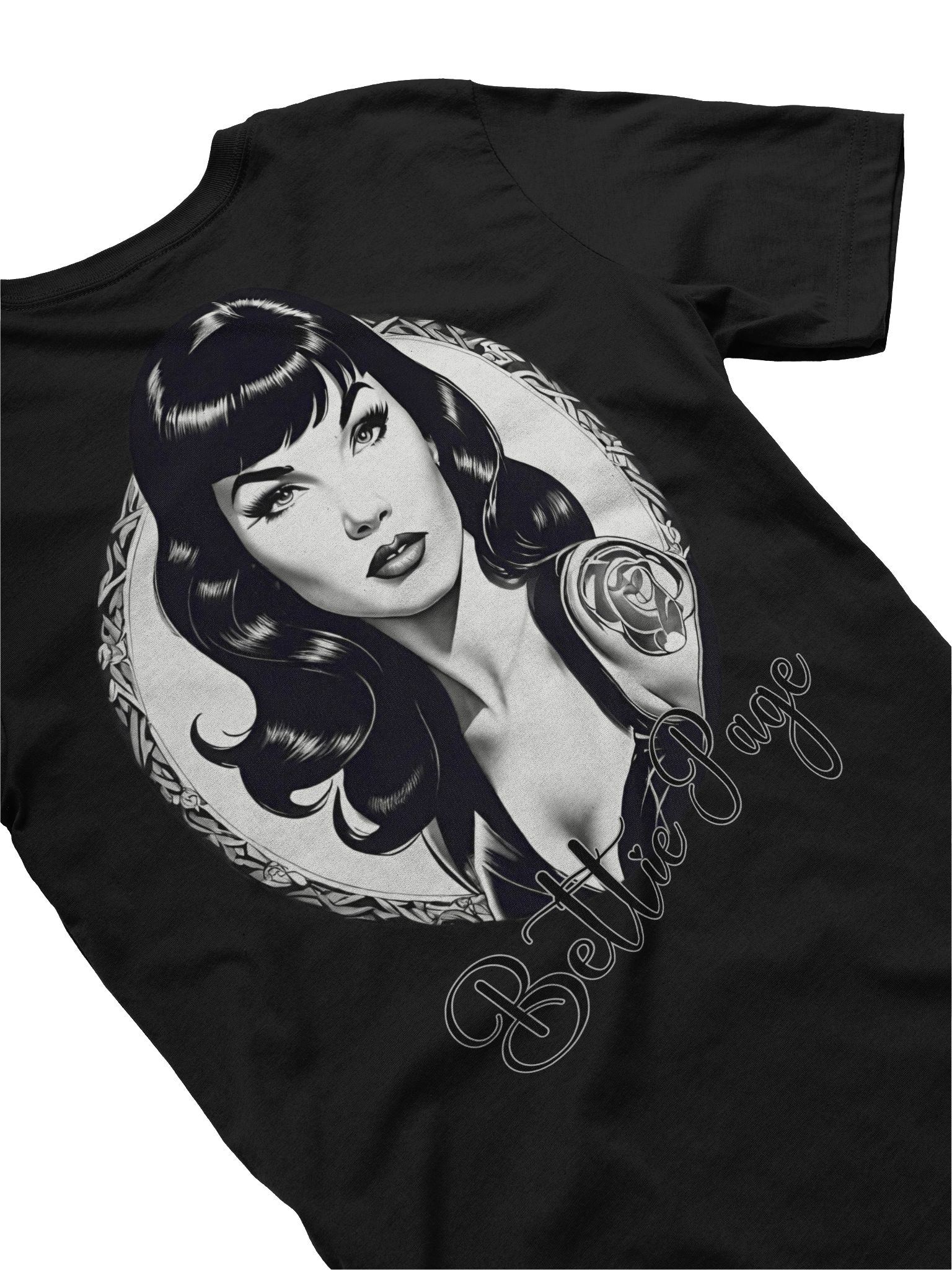 Bettie Page Absinthe Society Unisex T-Shirt product image (4)
