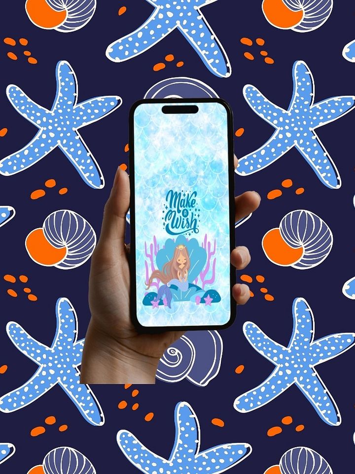 ✨ Make A Wish Digital Phone Wallpaper PDF Download ✨ product image (1)