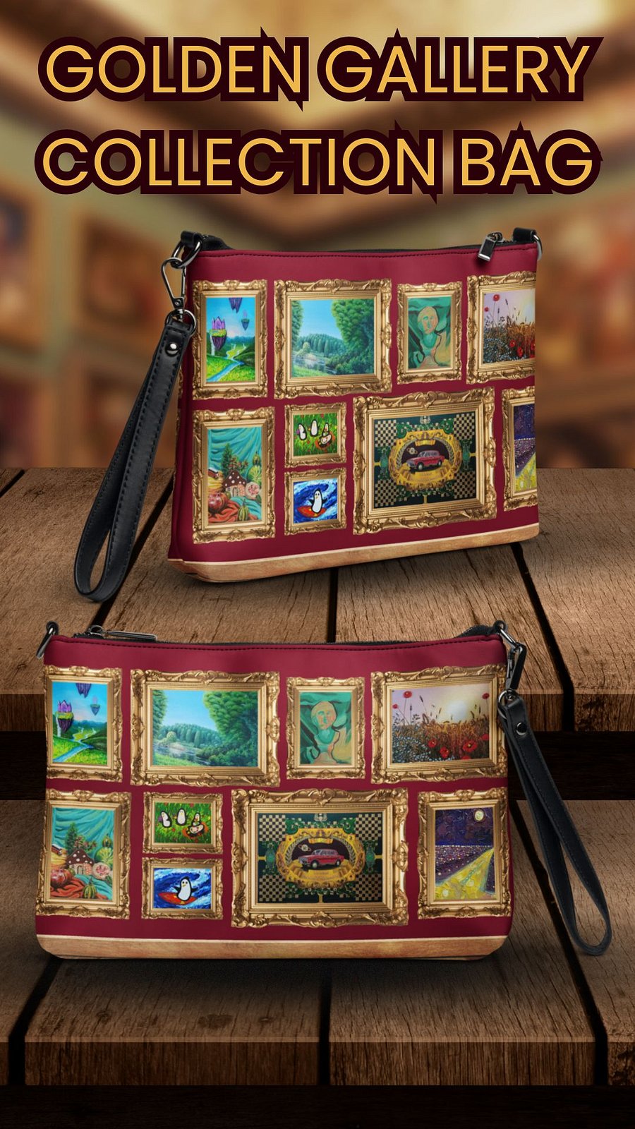 Golden Gallery Collection Crossbody Bag product image (5)