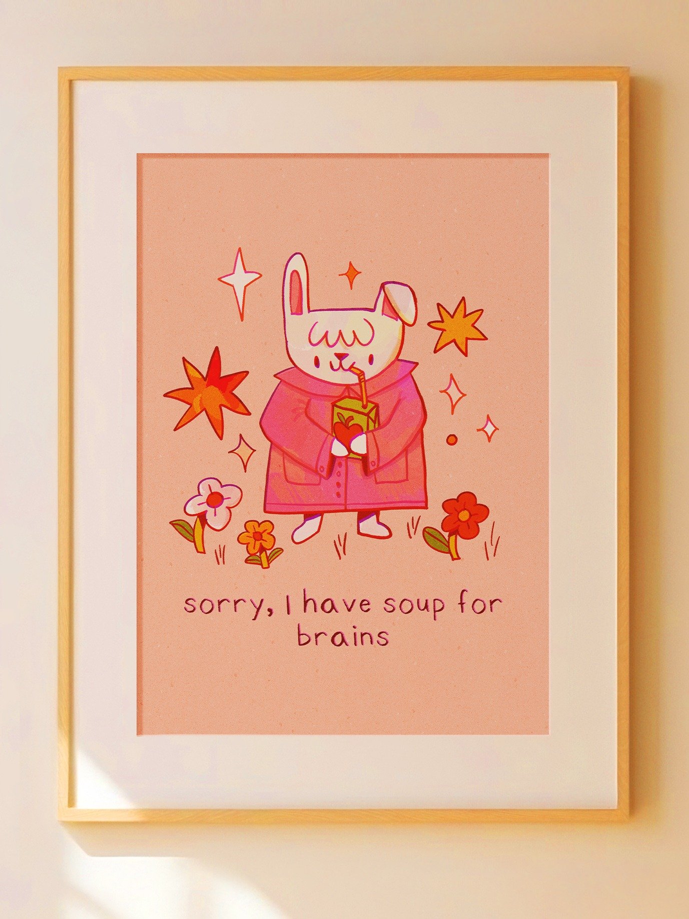 Soup For Brains Print product image (1)