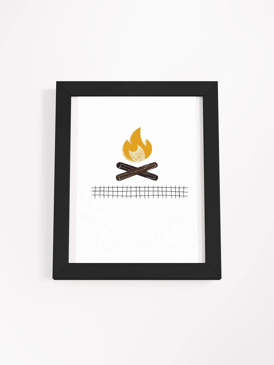Radiant Campfire Framed Matte Poster product image (22)