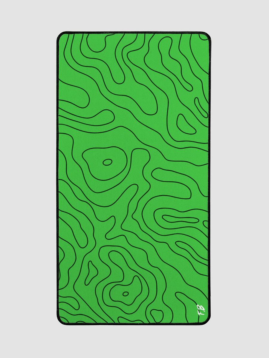 Lime Green topo mousepad product image (2)