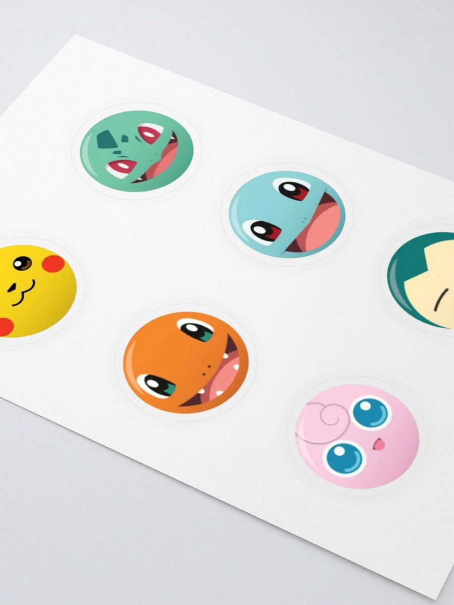 Pokemon Sticker Pack (6) product image (2)