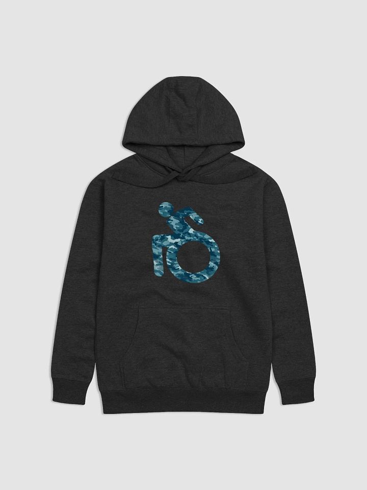 Wheelie, Blue Camo Hoodie product image (1)