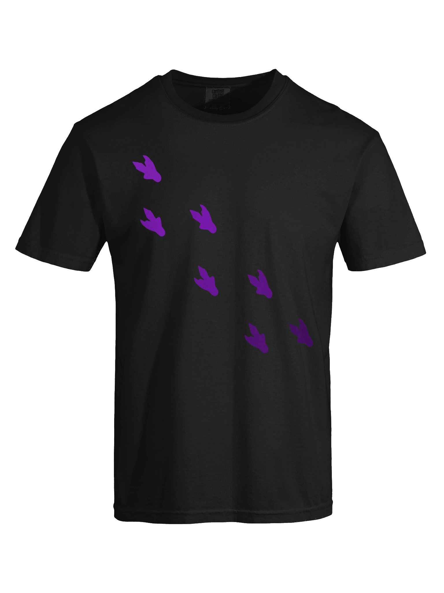 Raptor Tracks T-Shirt (Purple) product image (7)