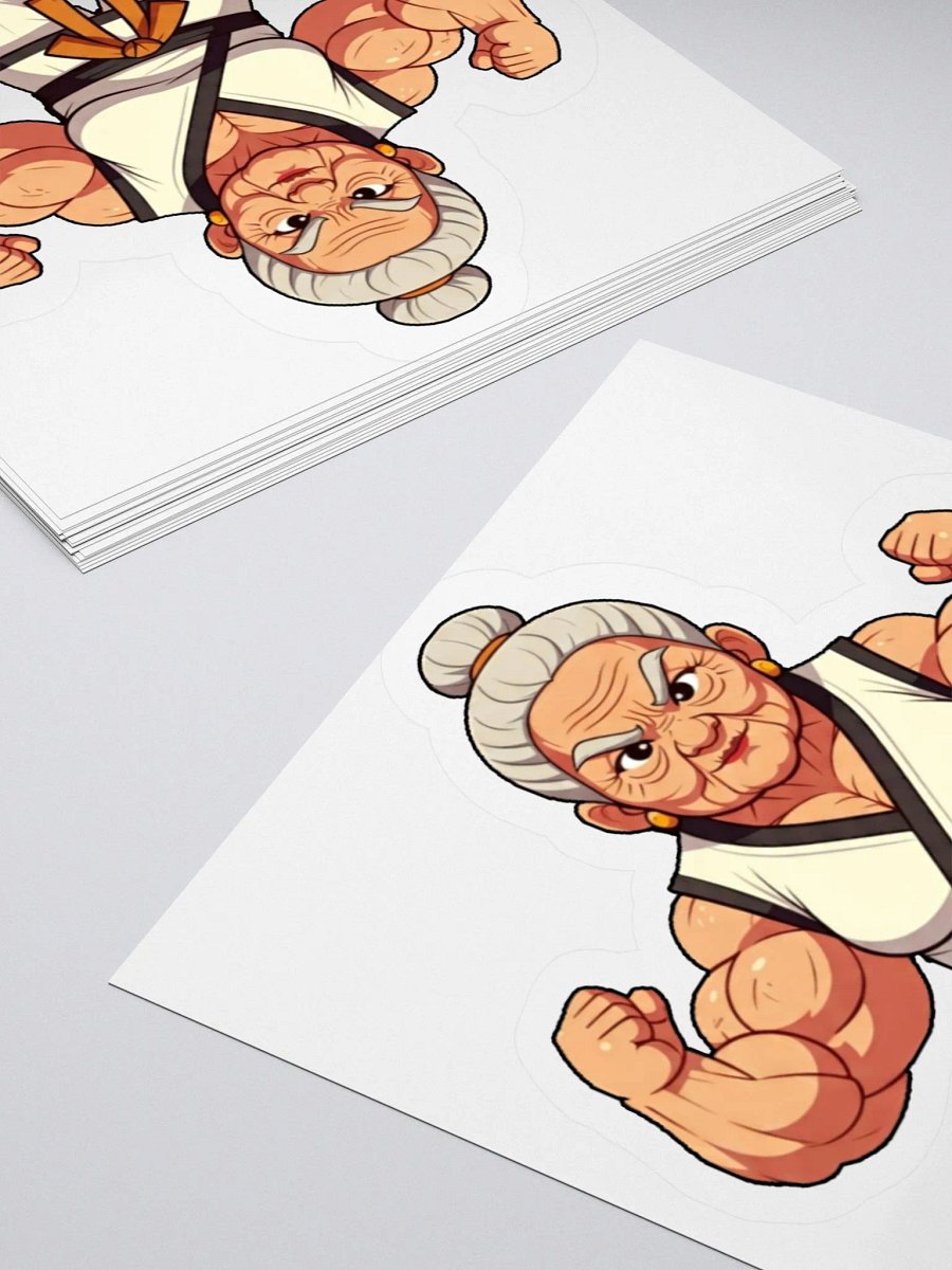 The Buff Grandma Sticker product image (4)