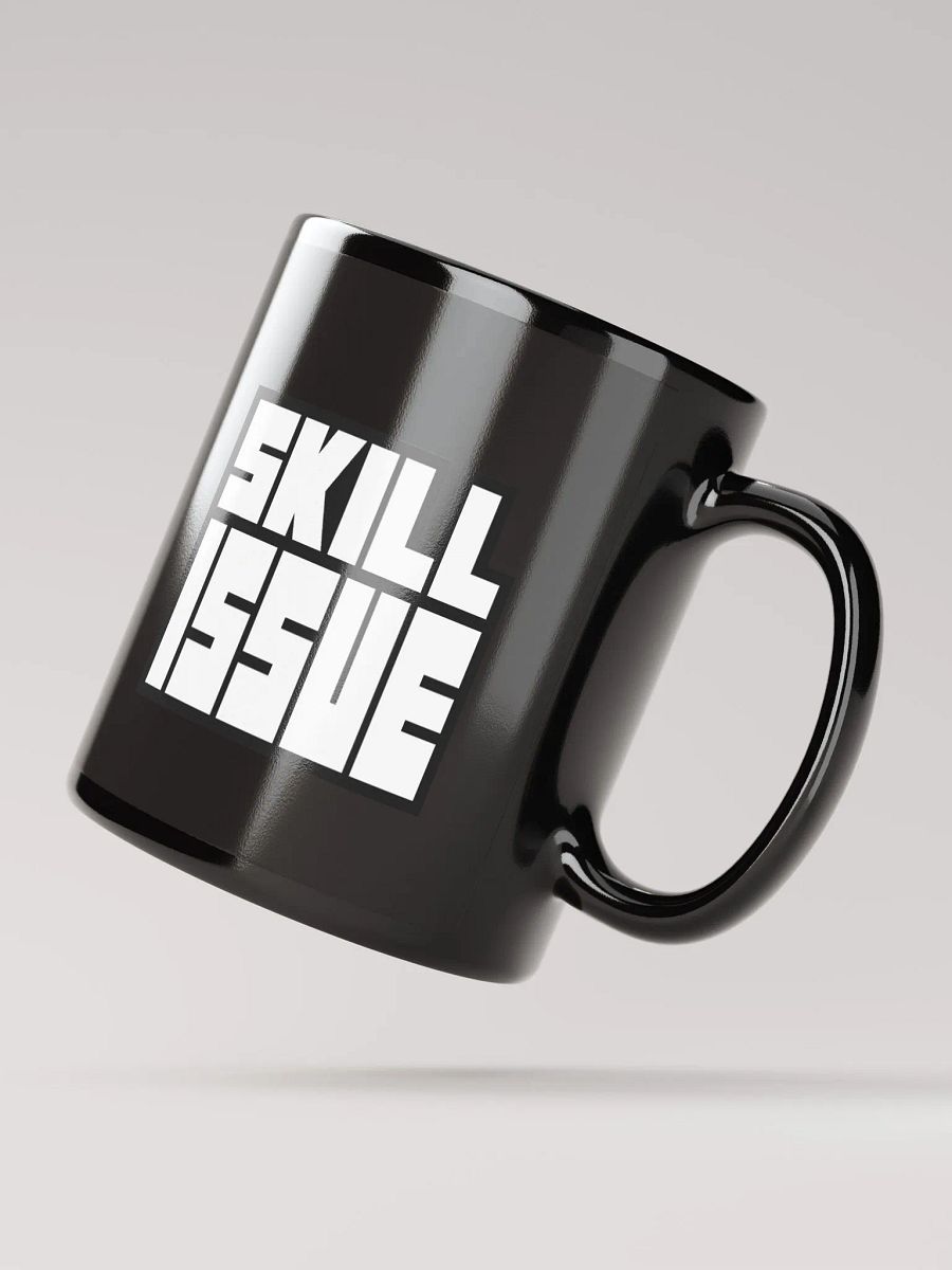 SKILL ISSUE BLACK MUG product image (3)