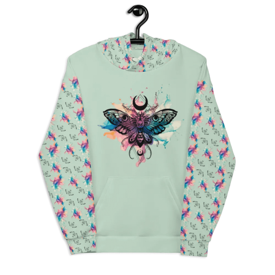 Mystical Skull Moth Hoodie product image (9)