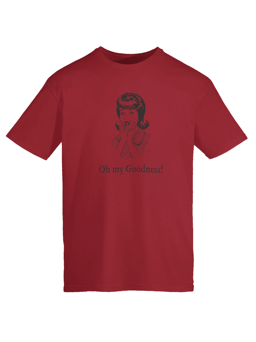 Oh My Goodness! T-Shirt – Retro Vintage 50’s Comic Style Tee, Funny Pop Art Graphic Shirt product image (42)
