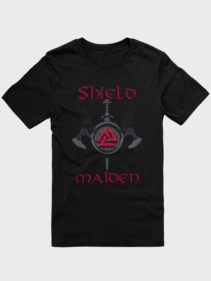 Nordic Shield Maiden T-Shirt product image (1)