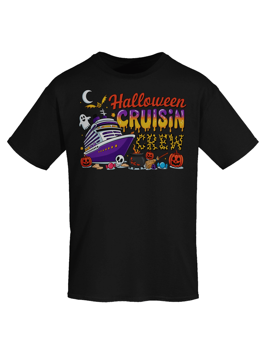 Halloween Cruisin Crew Shirt Cruise Ship Vacation Spooky Season Tee product image (7)