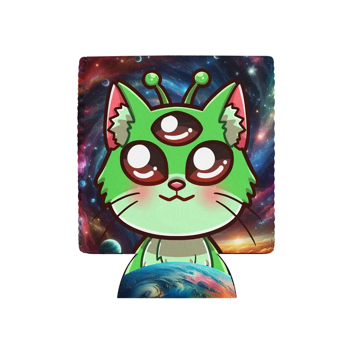 Cosmos Kitty Koozie product image (1)