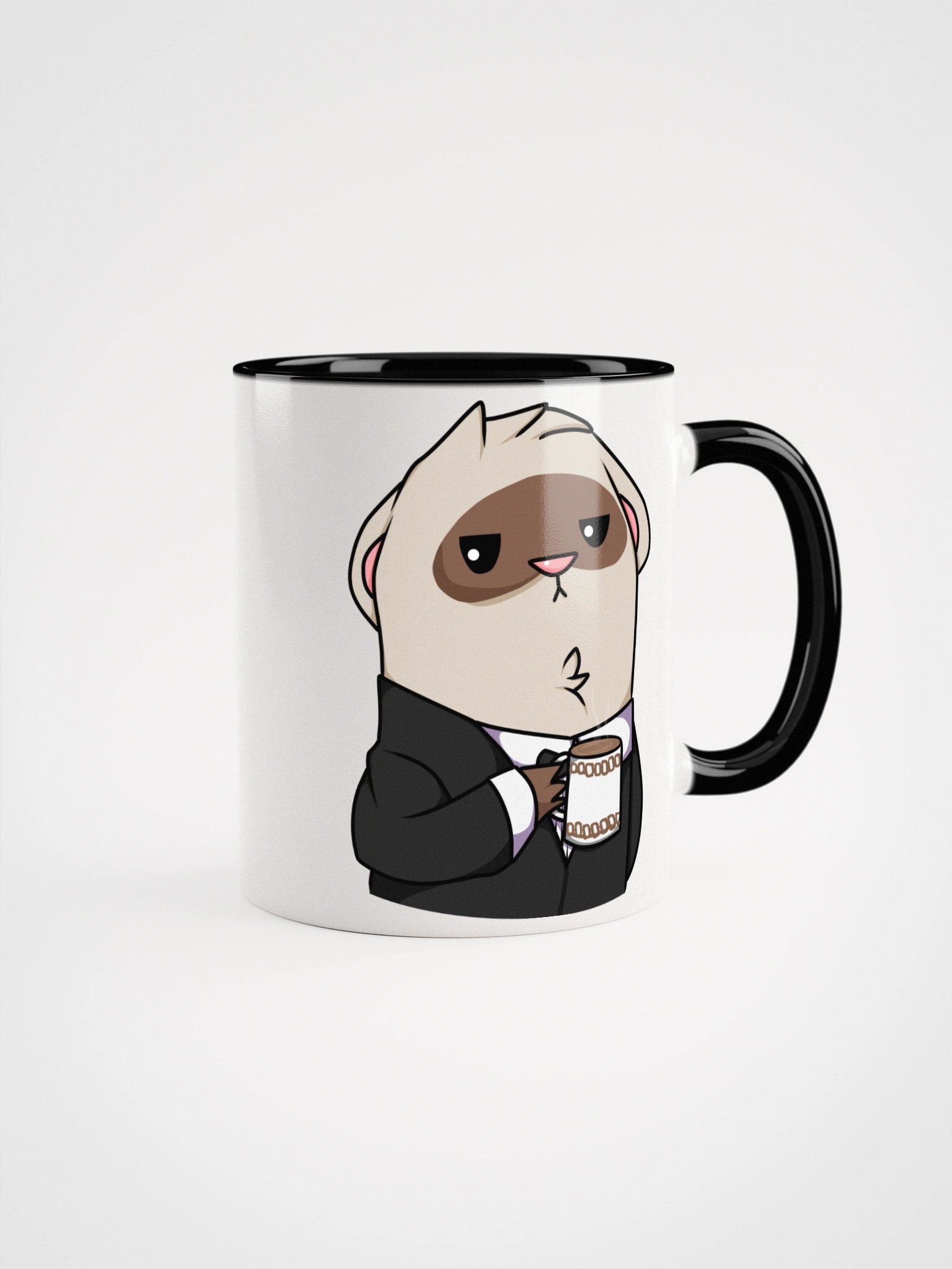 Ferret Wolf Mug – Caffeine with Class product image (1)