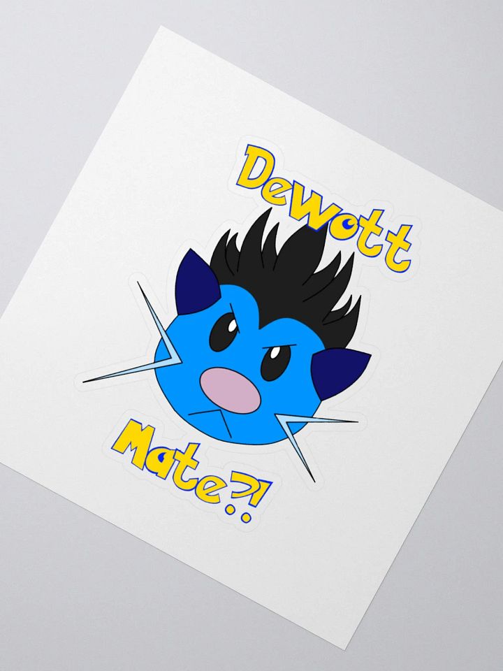 Dewott Mate?! Emote Sticker product image (5)
