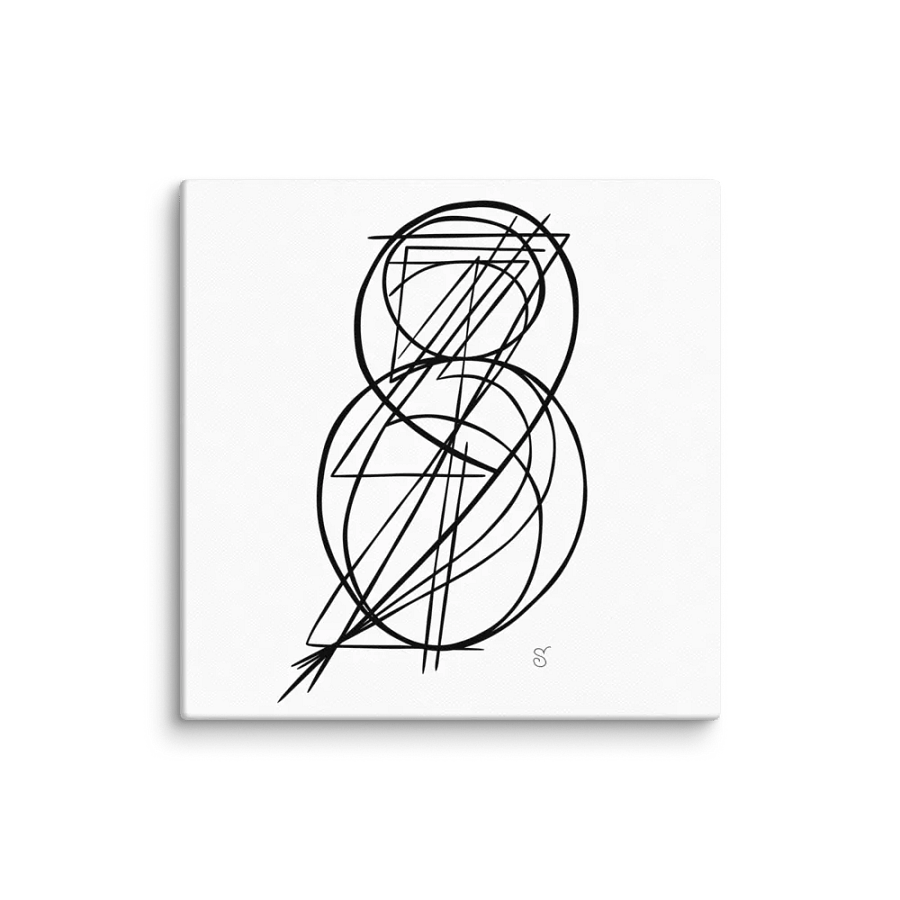 Intricate Abstract Canvas Art - Abstract Image No. 10 product image (1)