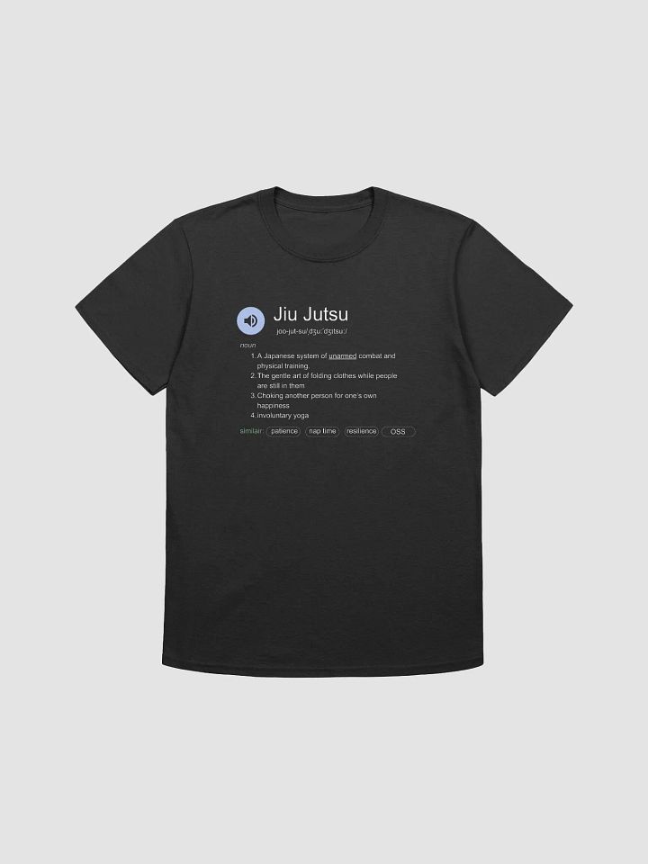 Definition of Jiu Jitsu(Black edition) product image (1)
